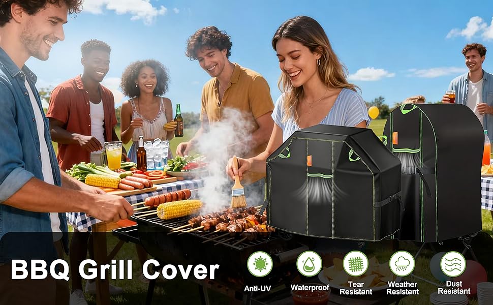 30 Inch 420D Heavy Duty BBQ Grill Cover