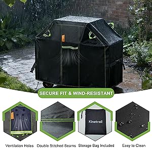 30 Inch 420D Heavy Duty BBQ Grill Cover