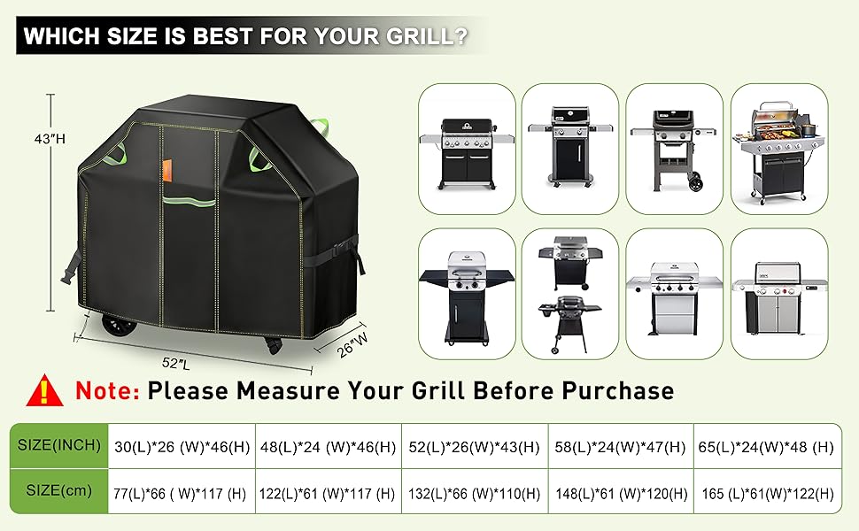 30 Inch 420D Heavy Duty BBQ Grill Cover
