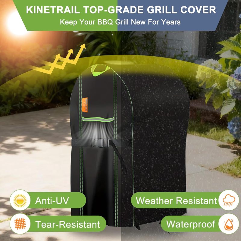 30 Inch 420D Heavy Duty BBQ Grill Cover