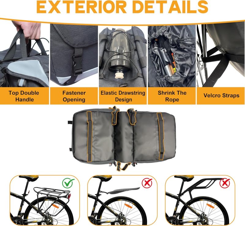 Expandable Bike Panniers