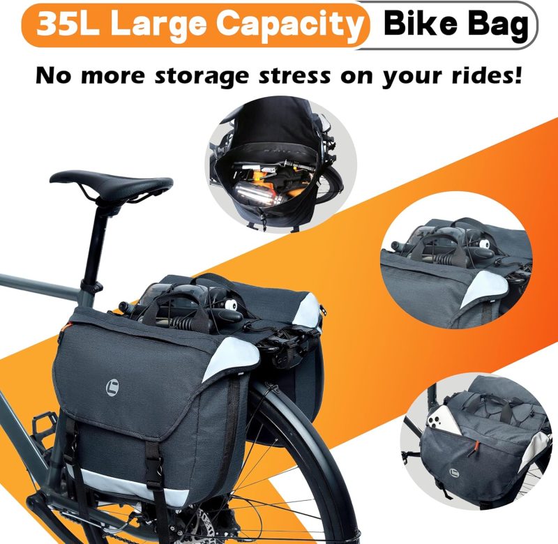 Expandable Bike Panniers
